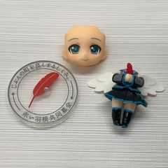 現状品　ねんどろいどこ〜で　初音ミク　顔パーツ　フェイスパーツ　体パーツ　ボディパーツ　 赤い羽根共同募金運動 創設70年記念コーデ SEGA　ねんどろいど　ねんどろいどこーで　羽パーツ外れます　足元支柱折れています写真にあるもののみ　バラ売り不可