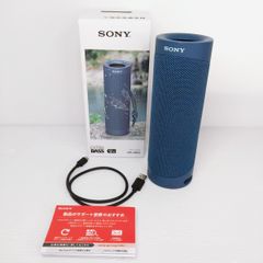 【中古品】SONY ソニー ワイヤレスポータブルスピーカー ブルー SRS-XB23〇YR-53367〇