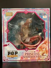 週末限定割引〜新品、未開封！状態良好☆POPフィギュア　しらほし姫　BIGサイズ 新品未開封】（初回版）ワンピースP.O.P しらほし姫（おまけ付き