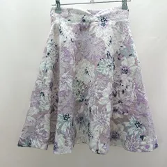 ◇ Θ PROPORTION BODY DRESSING 花柄 膝丈 フレア スカート サイズ1 ピンク系 レディース E  【1410100001873】