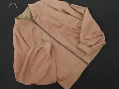 earth music&ecology アースミュージック＆エコロジー リバーシブル ブルゾン ジャケット sizeF/ピンクｘベージュ ◇■ レディース