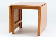 Hans J.Wegner(ハンス・J・ウェグナー)　ダイニングテーブル　オーク材　Getama(ゲタマ)　北欧家具ビンテージ/DK13358