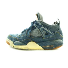 ナイキ NIKE LEVI’S AIR JORDAN 4 DENIM AO2571-401 リーバイス エアジョーダン 4 デニム ハイカット スニーカー シューズ US10 28cm 青 ブルー AO2571-401 ■GY18 /MQのサムネイル