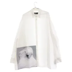 RAF SIMONS (ラフシモンズ) 17SS Robert Mapplethorpe ロバートメイプルソープ フォトパッチオーバーサイズ長袖シャツ ホワイト 171-217のサムネイル
