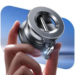 【新品】 LISEN Magsafe 車載ホルダー【2025最も強い磁力+真空ナノゲル吸盤】スマホスタンド マグネット Magsafe スマホホルダー 24×N55磁石 ネイルを保護する 3軸回転 多角度調整 片手操作 0.1秒で着脱 レバー固定 洗って再 0