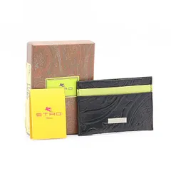 箱付き バーバリー 未使用品 ブラックレザー ノバチェック メンズコインケース 2000000 NSK OMI