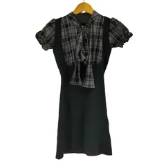 ダーリッチ Darich レイヤードライクボウタイニットミニワンピース  レディース FREE 