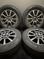 ★205/65R16 BRIDGESTONE/VRX3 23年 EuroSpeed 16インチ 6.5J +48 114.3 5H スタッドレス 4本 ヤリスクロス カムリ エスティマ (南7-J838)のサムネイル