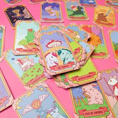 正規品タロットカード】脱力感満載の可愛い猫たちが楽しくキュートな