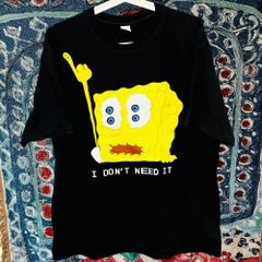 HIPHOP DOPE ティーシャツ 半袖 メンズ リプリント L XL 黒 DOPE EYES sponge 半袖 Tシャツ 夏 新品 お洒落 ラッパー レトロ 個性的 奇抜  攻め 前衛的 ビンテージリプリント vintage riprint 古着