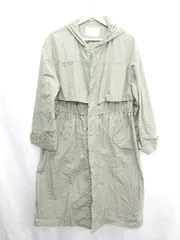 ◇ ⊂ ADAM ET ROPE アダムエロペ 長袖 ロングコート サイズF カーキ レディース E  【1411280031452】