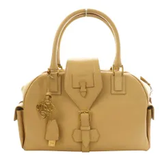 ロエベ LOEWE トラベラー ボーリング ボストンバッグ トート レザー 茶 ブラウン /AQ ■OS ■OHのサムネイル