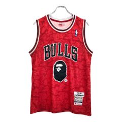 希少】A BATHING APE ジョーダン ブルズ NBA ユニフォーム - メルカリ