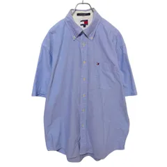 【TOMMY HILFIGER】 90s フラッグタグ BDシャツ S-1864
