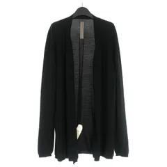 リックオウエンス Rick Owens GLITTER F W Collarless Longsleeve Cardigan カーディガン 長袖 M ブラック 黒 RU17F8630-M 国内正規