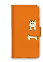 Xperia 1 VII SO-51F SOG15 A501SO ケース 手帳型 エクスペリア 1 7 スマホケース リボンつき 動物 猫 犬 ヤギ ウサギ 牛 くま パンダ 困り顔  可愛い キャラクター しまりがない カラー10