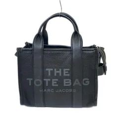 MARC JACOBS(マークジェイコブス) トートバッグ ザ レザー ミニ トラベラー トートバッグ 黒 レザー