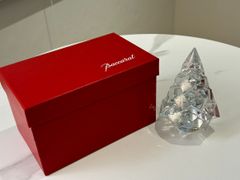 バカラ　ツリー　ノエル　クリスタル　置物　インテリア クリスマス