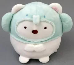 【中古】ぬいぐるみ しろくま ぬいぐるみ 「一番くじ すみっコぐらし ～ナイトアニマルパークへようこそ～」 ラストワン賞