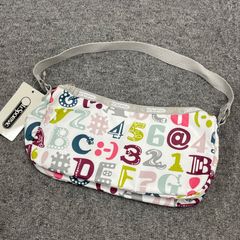【NPA】タグ付き LeSportsac レスポートサック ハンドバッグ ポーチ 収納 ホワイト 白