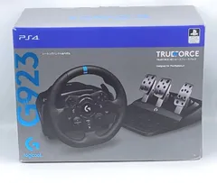 中古 Logicool G(ロジクール G) USB ハンコン G923 グランツーリスモ7 PS5 PS4 PC ハンドル コントローラー