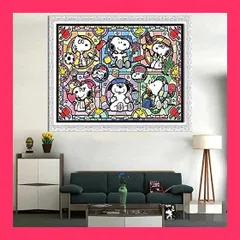 【スタッフおすすめ！】5Dダイヤモンドアート塗装 ダイヤモンドアート 犬の種類の違いモザイクアート DIY 手芸キット ダイヤモンドビーズ絵画 キット 人気 手作り芸術品装飾 大人、子供、初心者向け ビーズアート(特別活動) 30x40 c