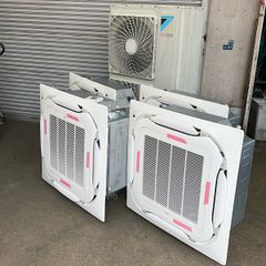 【引取限定・大阪吹田】DAIKIN/ダイキン 業務用エアコン 天カセ ビルマルチ 自動昇降パネル 12馬力相当 21年製 中古品 ●49137