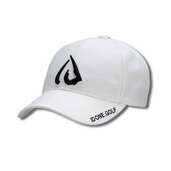 マテリアルスポーツ 正規代理店 ID one (アイディーワン) ID05406 IDロゴベーシックキャップ ホワイト サイズアジャスター付 ゴルフ メンズ ウィメンズ レディース