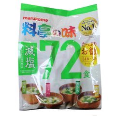 マルコメ 料亭の味 減塩 72食