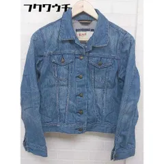 ◇ Rouge vif ルージュ ヴィフ 長袖 デニム ジャケット Gジャン サイズ38 インディゴ レディース  【中古】 【1112010036517】