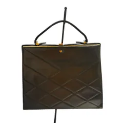 ungaro (ウンガロ) OLDレザーハンドバッグ レディース ブラック -