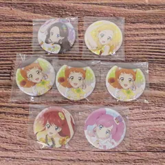 【★加古川物流】中古 アイカツ!メモリアルステージ ～輝きのユニットカップ～ 缶バッジ まとめ 天羽まどか 栗栖ここね 藤原みやび 紅林珠璃 新条ひなき【721】