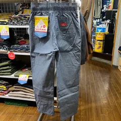 cookman クックマン⚫︎パンツ　シェフパンツ　シャンブレ　ライトブルー　M Lのサムネイル