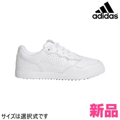 新品【98フットウェアホワイト】 【メーカー正規仕入品】2025年モデル adidas アディダス ゴルフシューズ NKB39 ウィメンズ レトロクロス 25 [靴ひもタイプ/EE相当/スパイクレス] （レディース）