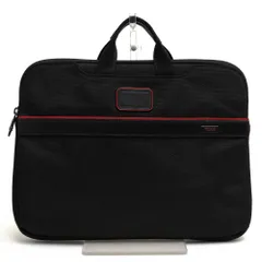 TUMI ALPHA JAL限定 ブラック/レッド ビジネスバッグ PCケース (TUMI/ビジネスバッグ・アタッシュケース)  131758-1073【BUYMA】