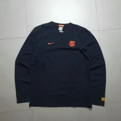 『長袖』バルサ　2008シーズン、トレーナー、スウェット NIKE ナイキ FCバルセロナ 長袖ワッフル スウェット