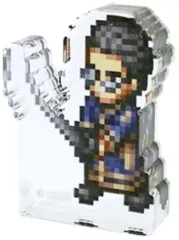 【中古】アクリルスタンド・アクリルパネル ユリオ 「トライアングルストラテジー ドットアクリルブロック」