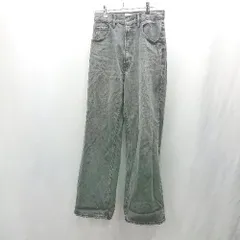 ◇ Θ AZUL BY MOUSSY アズール バイマウジー デニムパンツ サイズM ブラック系 レディース E  【1412090034213】