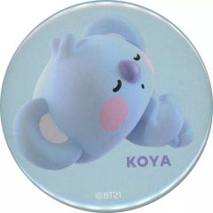[중고] 배지·핀즈 KOYA(아르엠) BABY 시크릿캔 배지 [BT21] LINE FRIENDS 하라주쿠 스토어 한정 상품 구입 특전