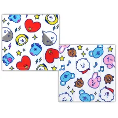 【中古】雑貨 BT21 ハンドタオル2枚組(MANG＆TATA＆CHIMMY＆VAN/RJ＆COOKY＆SHOOKY＆KOYA) 「BT21×しまむら」