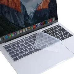 【新着商品】防水 防塵カバー 保護 キースキン 清潔易い キーボードカバー 日本語 JIS配列 対応機種 MacBook pro 13 インチ 2017 2016 MOSISO A1708 Touch Bar非搭載/対応機種 MacBook 12 インチ A1
