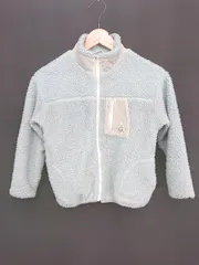 ◇ green label relaxing UNITED ARROWS キッズ 子供服 ボア 長袖 ジャンパー サイズ140 ライトブルー 女の子 男の子 P  【1406180031510】