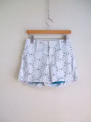 URBAN RESEARCH 新品 コットンレースショートパンツ サイズ36 定価12.600円 白ライトブルーグリーン レディース アーバンリサーチ【中古】1-0305S△