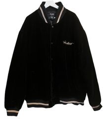 Knockout ベロア スタジャン ブラック 2XLビッグシルエット