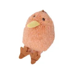 【特価商品】内藤デザイン研究所 まんまるキウイ ぬいぐるみチャーム (ライトブラウン) 0