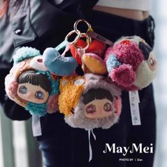 HiTOY 正規品  May Mei 忘れ去られた片隅 シリーズ ぬいぐるみストラップ ブラインドボックスセット （1BOX 8個入り）