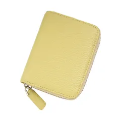 ☆ クリームイエロー ☆ カードケース ミニ財布 kzsbo22 財布 レディース メンズ ミニ財布 牛革 本革 大容量 カードケース 名刺入れ カード 名刺 ケース じゃばら スキミング 防止 磁気防止 かわいい おしゃれ クレジットカード ポイントカード