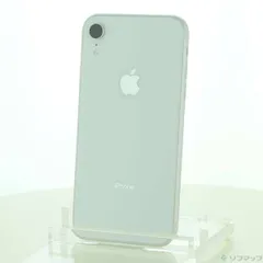 〔中古品〕 iPhoneXR 256GB ホワイト MT0W2J／A SIMフリー【348】