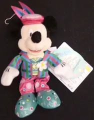 東京ディズニーランド ぬいぐるみバッジ ミッキー イースターワンダーランド 2011