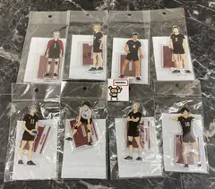 33. つながるアクリルスタンド ハイキュー!! 稲荷崎高校 8点セット ※未開封品